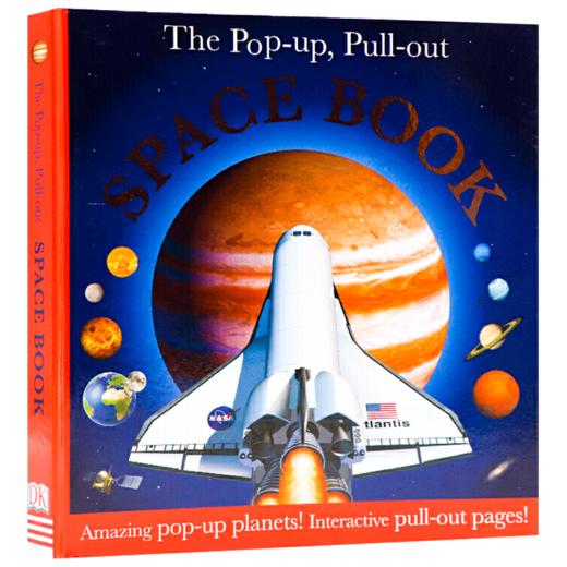 DK太空科普百科立体书 英文原版 The Pop up Pull out Space Book 太空行星科普启蒙 英文版进口原版英语书籍 商品图3