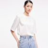 LILY2022夏新款女装时尚休闲小众设计感宽松短袖T恤122230C8147 商品缩略图1