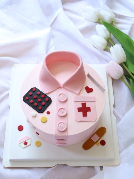 护士节蛋糕---护士服 商品图2