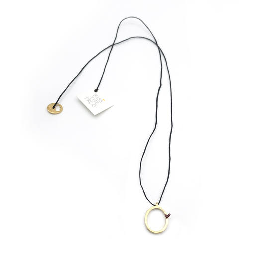 北京仓｜Kiss the Frog-Heart-爱的同心圆 项链［希腊设计师］ 商品图1