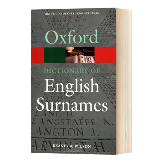牛津英语姓氏词典 英文原版 A Dictionary of English Surnames 英文版 进口英语书籍 商品图0