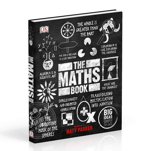 DK数学百科 英文原版 The Maths Book DK百科系列 数学发展历史 自然 人工智能 英文版原版书籍 精装大开本 进口英语书 商品图1