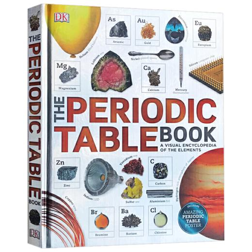 英文原版教材 DK元素周期表图解百科 The Periodic Table Book 化学元素视觉百科 进口儿童英语工具书 英文版原版书籍 商品图4