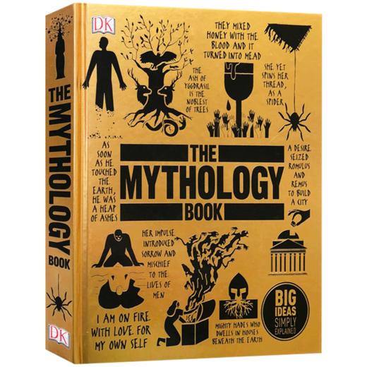 神话百科全书 英文原版 The Mythology Book DK百科丛书 图解艺术百科 图文解读经典艺术作品 英文版原版书籍 进口英语书 商品图4