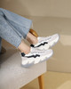 西村名物2022春季新款拼色榴莲厚底舒适老爹鞋女运动休闲鞋X22AM10661 商品缩略图0