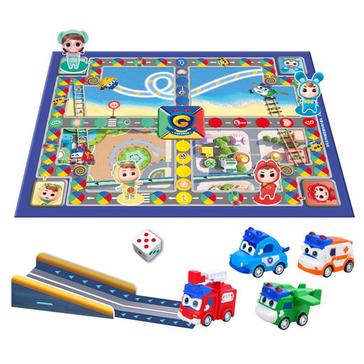 百变校巴认知游戏玩具礼盒    适读年龄3-6岁  百变歌德带你读故事、玩玩具、做游戏、学知识 商品图3