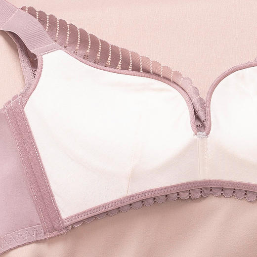 【特价】洁丽雅文胸套装内衣女性感蕾丝美背聚拢文胸内衣套装 商品图5