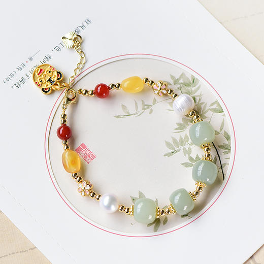 【520专场】珀派霖菲正财多宝项链手链套盒 商品图1