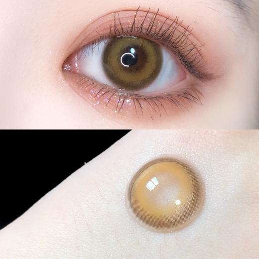 【大直径日抛】Bebebest·Chacha恰恰·甜蜜枫糖色14.5mm（日抛/一盒10片装） 商品图10