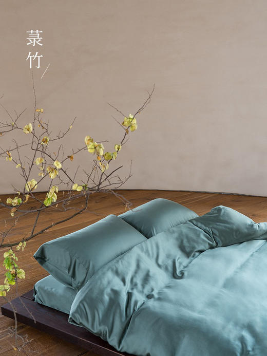 OARTO | 云岚奥地利天丝四件套床单  [ 箓竹/ 碧落/ 玄象 ] 商品图0