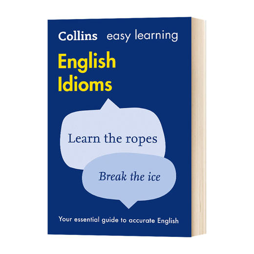 Collins柯林斯轻松学习惯用语 英文原版 Collins Easy Learning English Idioms 英文版英语学习词典工具书 进口原版书籍 商品图0