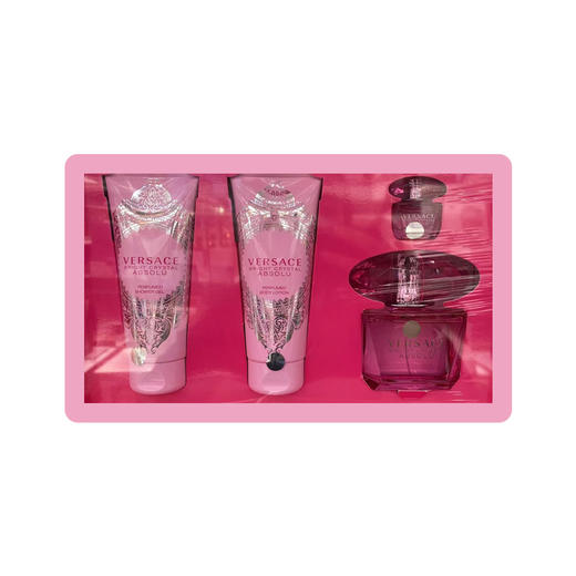 范思哲臻挚粉钻女士香水套装(香水90ml+香水5ml+沐浴啫喱100ml+润肤乳100ml) set 商品图0