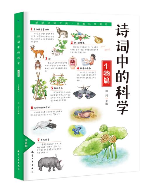 诗词中的科学（全6册）赠 千里诗意图和常见古诗词 6大学科64首诗词名篇64个重点知识 彩图注音版 商品图3