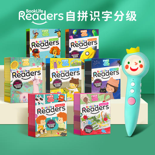 【东西儿童教育专享】BookLife Readers自然拼读识字分级【小套装】 商品图5