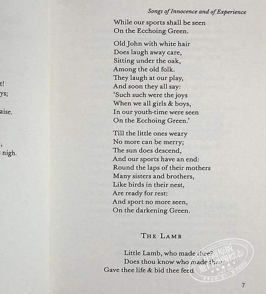 【中商原版】LBS:  89 Tyger, Tyger 英文原版 小黑书: 89 威廉·布莱克：老虎，老虎 经典名著 William Blake 商品图6