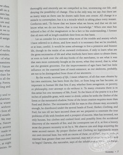 【中商原版】Walden 瓦尔登湖 精装 港台原版 亨利大卫梭罗 香港商务印书馆 商品图7