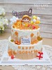 1027CAKE | 双层蛋糕 小黄帽女孩 百天周岁 商品缩略图3
