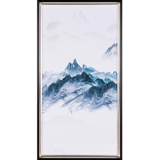 山水抽象四联幅挂画 商品图3