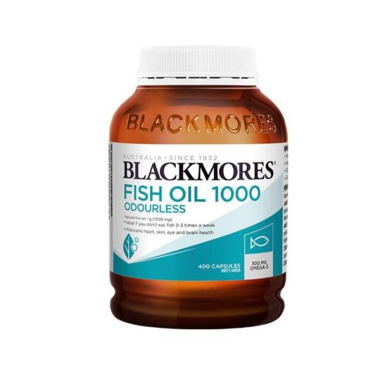 BLACKMORES澳佳宝无腥味深海鱼油胶囊1000mg 400粒 商品图0
