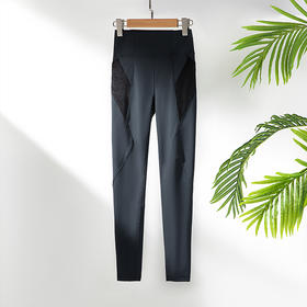 TITIKA瑜伽健身系列 时尚修身运动裤休闲弹力透气紧身裤22P21003