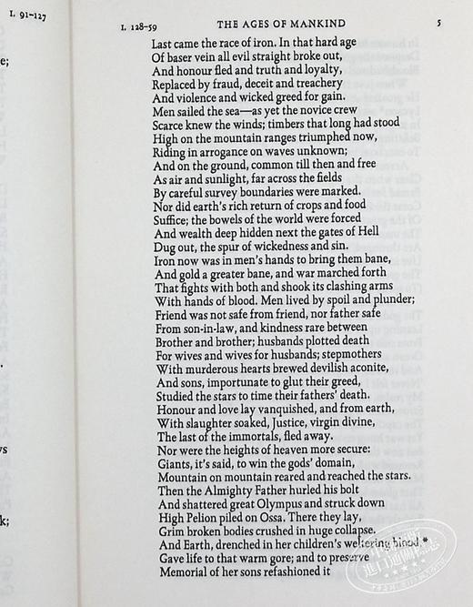 预售 【中商原版】奥维德：变形记（牛津世界经典系列）英文原版 Metamorphoses (Oxford Worlds Classics) 商品图6