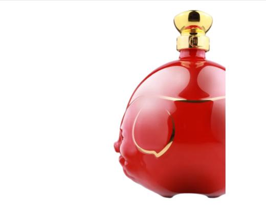 52度泸州老窖2019新春限量版生肖酒(亲嘴猪) 商品图3