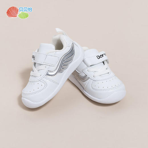 贝贝怡宝宝学步鞋男女童软底防滑机能鞋春秋款宝宝鞋1-4岁婴儿鞋 商品图4