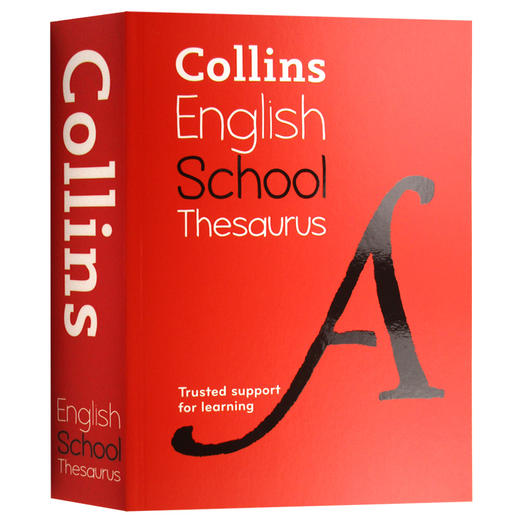 Collins柯林斯学生同义词词典 英文原版 Collins School Thesaurus 同义词反义词字典 袖珍英英词典 英文版书籍 进口原版英语工具书 商品图0