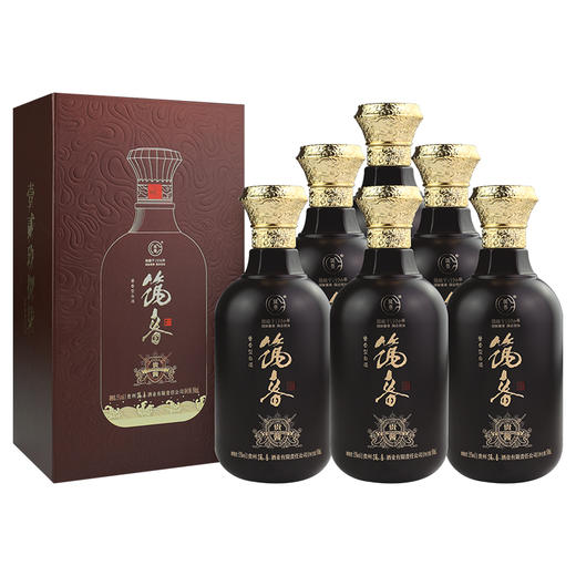 【推荐】筑春贵酱 53度 酱香型 500ml*6 【整箱】 商品图1