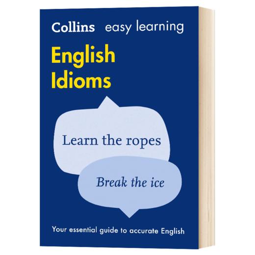 Collins柯林斯轻松学习惯用语 英文原版 Collins Easy Learning English Idioms 英文版英语学习词典工具书 进口原版书籍 商品图1