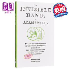 预售 【中商原版】亚当·斯密：看不见的手 英文原版 Penguin Great Ideas : The Invisible Hand Adam Smith