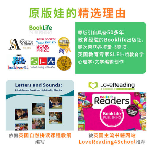【东西儿童教育专享】BookLife Readers自然拼读识字分级【小套装】 商品图1