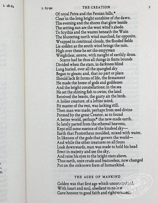 预售 【中商原版】奥维德：变形记（牛津世界经典系列）英文原版 Metamorphoses (Oxford Worlds Classics) 商品图5