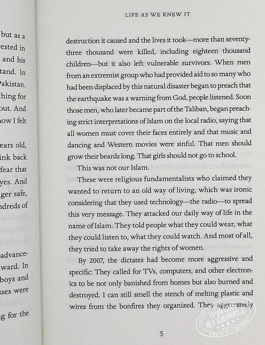 【中商原版】马拉拉 我为女孩争取权利的故事 We Are Displaced 英文原版 Malala Yousafzai 商品图5