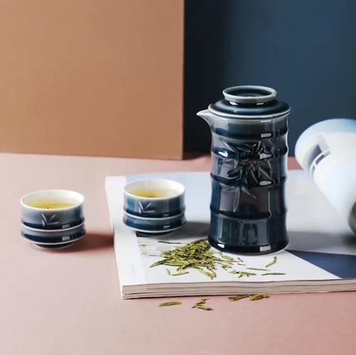 乾唐轩竹君子泡茶器（宝石蓝） 商品图2
