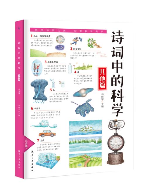 诗词中的科学（全6册）赠 千里诗意图和常见古诗词 6大学科64首诗词名篇64个重点知识 彩图注音版 商品图6