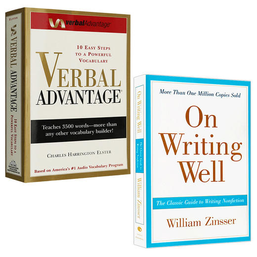 On Writing Well 英文原版经典英文写作指南 Verbal Advantage 言语优势英文版 GRE英语词汇工具书 进口英语书籍 商品图2