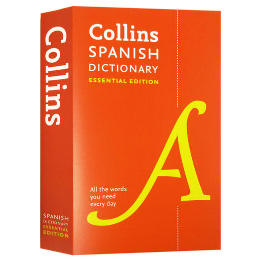 Collins柯林斯西班牙语词典 英文原版 Collins Spanish Essential Dictionary 西班牙语英语双语字典 英文版进口学习工具书 商品图1