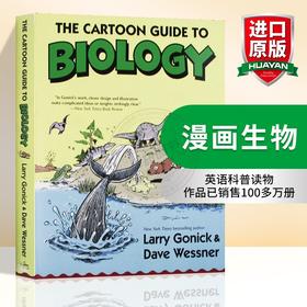 Collins漫画生物 英文原版教材 The Cartoon Guide to Biology 英语科普读物 英文版原版书籍 进口书
