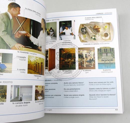 DK意大利语 英语双语图解字典 英文原版 Italian English Bilingual Visual Dictionary 英文版工具书 进口原版书籍 商品图2