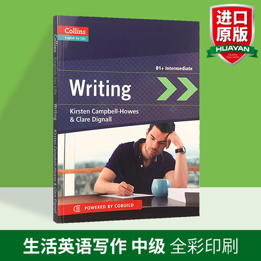 Collins生活英语写作 中级 英文原版 English for Life Writing 写作指导工具书 英文版 剑桥三级FCE考试 进口书籍 商品图1