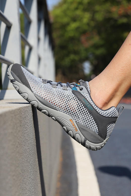 悍途户外登山鞋男夏季爬山防滑透气耐磨徒步鞋减震网面轻便运动鞋120794A 商品图0