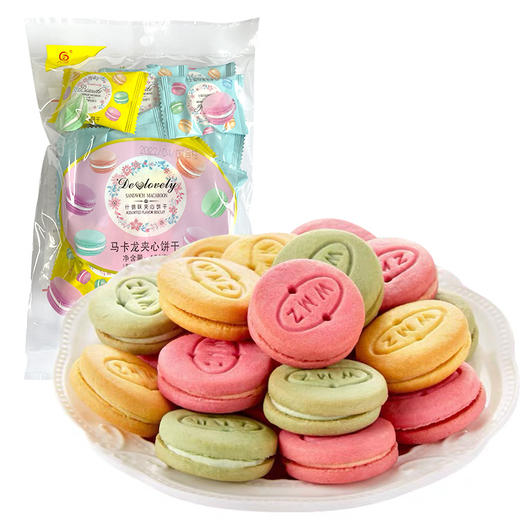 （TBS）马卡龙夹心小饼干整箱328g/箱 商品图2