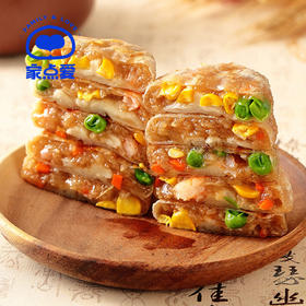 五彩虾仁饼
