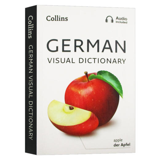 Collins柯林斯德语图解词典 英文原版 Collins German Visual Dictionary 英语德语双语词典 全彩插图 英文版进口学习工具书 商品图1