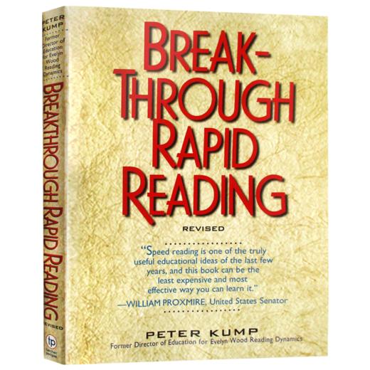 快速阅读突破 英文原版英语学习书籍 Breakthrough Rapid Reading 如何GAO效阅读 英文版 英语阅读提升指南 进口书正版 商品图2