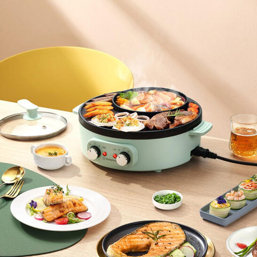 【团购展示】西屋Westinghouse-多功能涮烤一体锅 商品图0