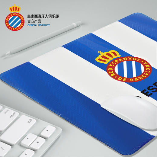 皇家西班牙人俱乐部丨队徽小鼠标垫防滑耐磨办公电竞游戏武磊球迷 商品图1