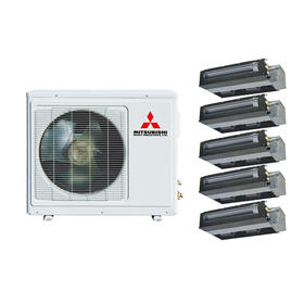 三菱重工中央空调 套餐  变频一拖五主机+带水泵风管机（1P+1.5P+2P）