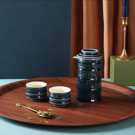 乾唐轩竹君子泡茶器（宝石蓝） 商品图1